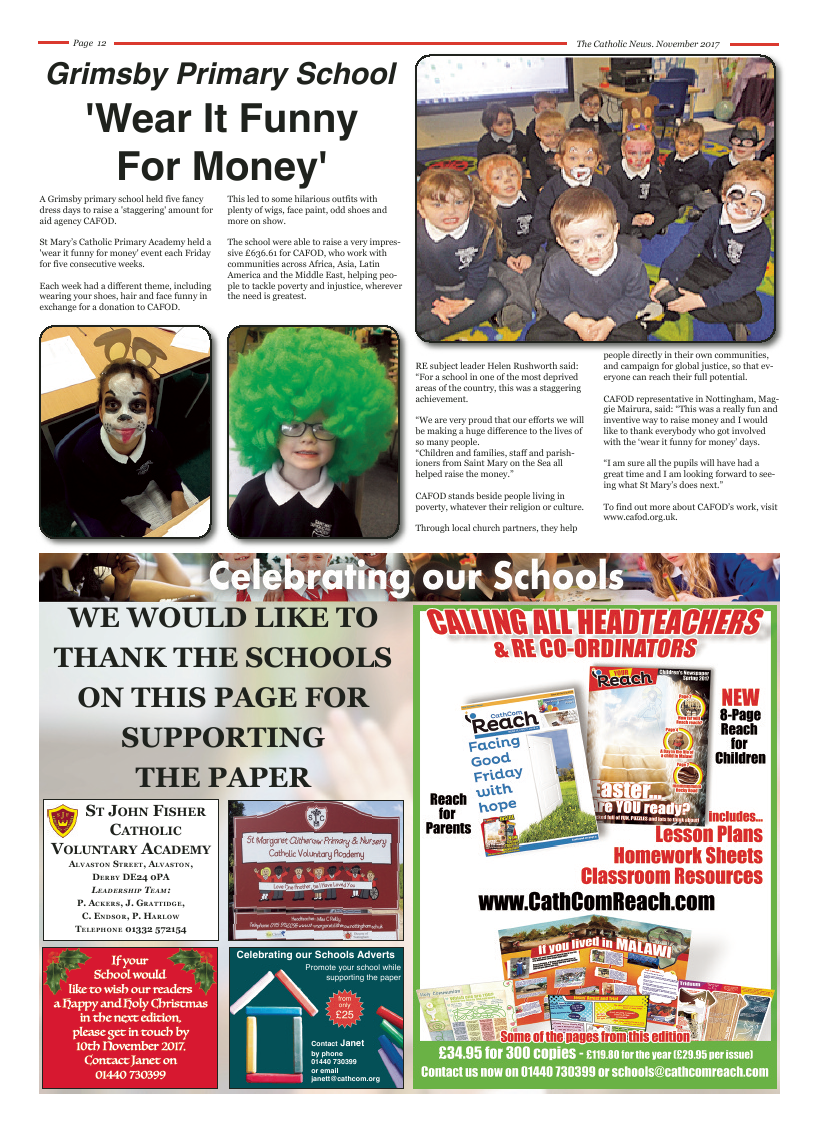 Nov 2017 edition of the Nottingham Catholic News - Page 