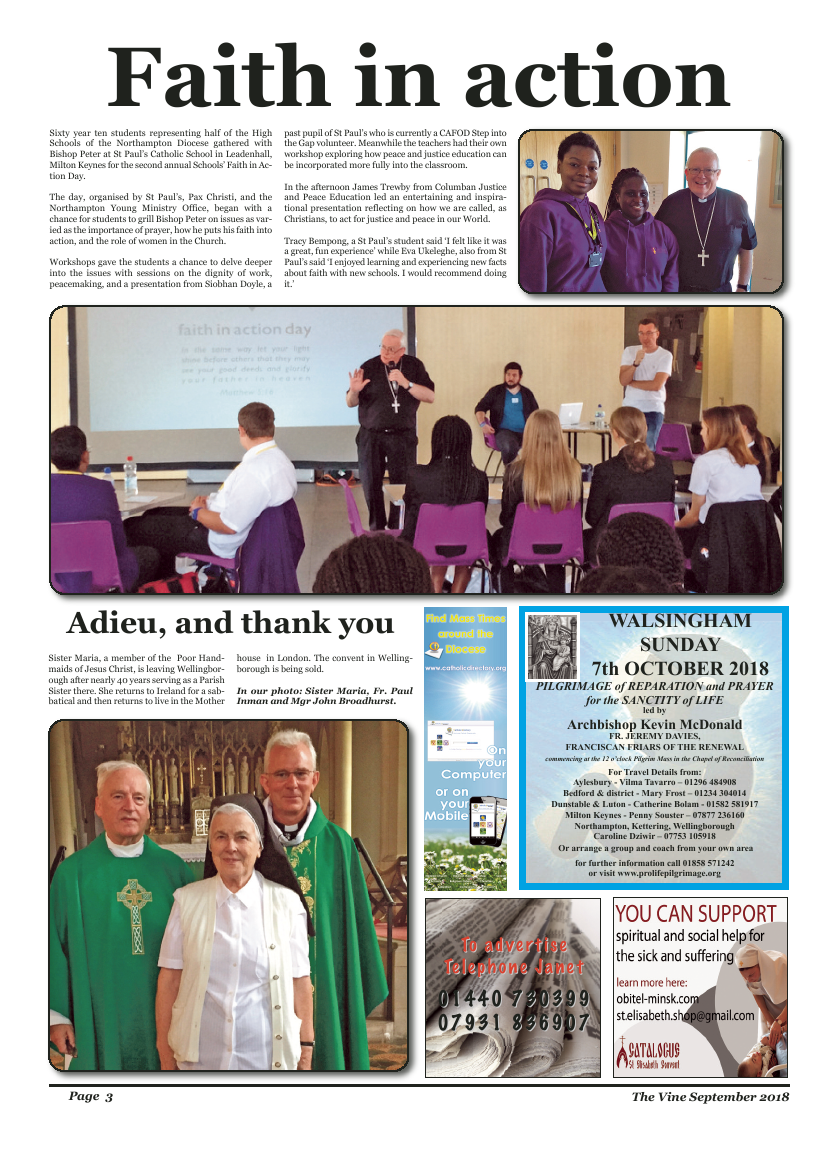 Sept 2018 edition of the The Vine - Northampton - Page 