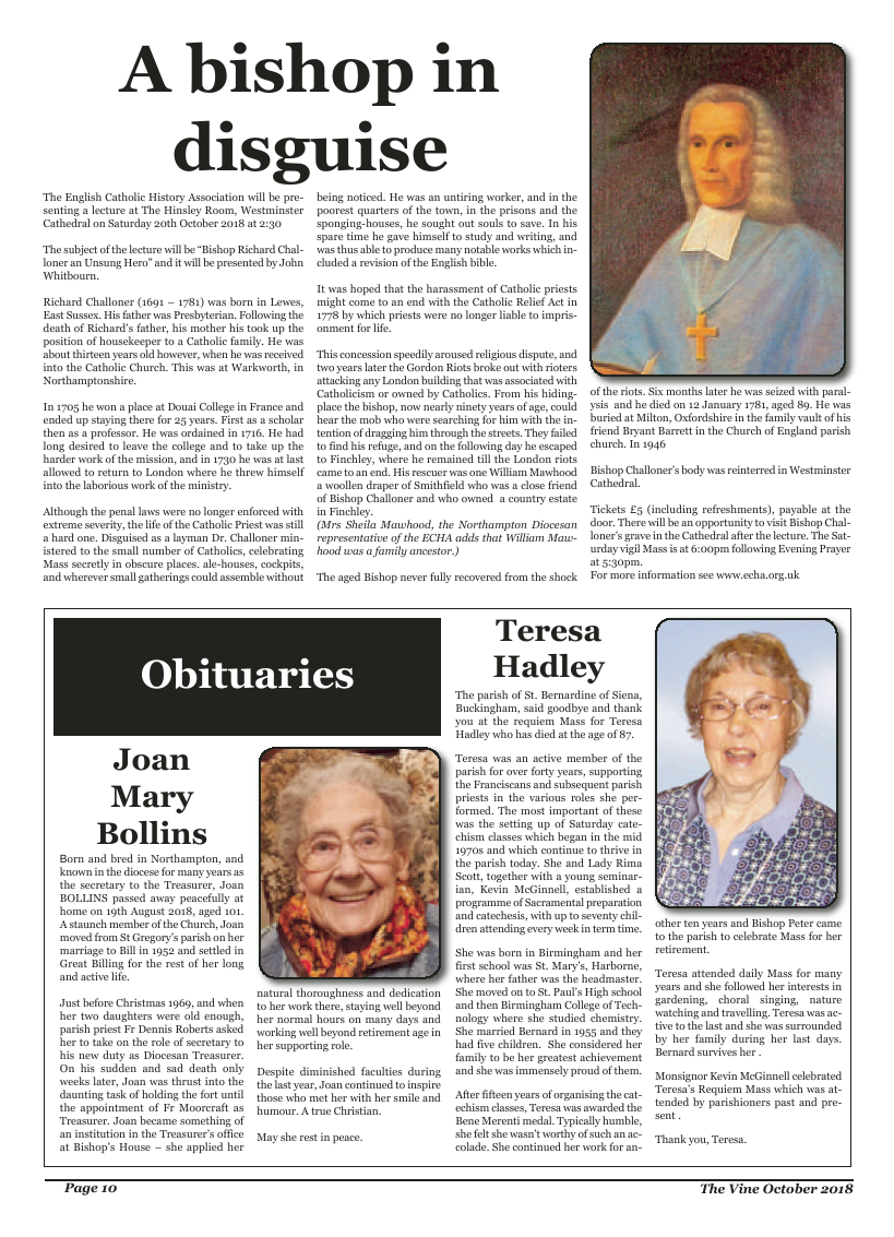 Oct 2018 edition of the The Vine - Northampton - Page 