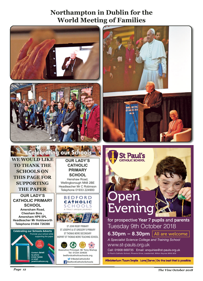 Oct 2018 edition of the The Vine - Northampton - Page 