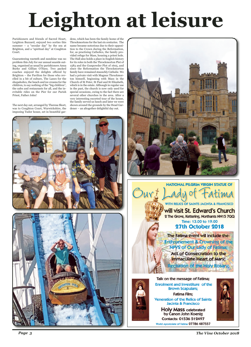 Oct 2018 edition of the The Vine - Northampton - Page 