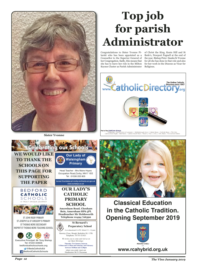 Jan 2019 edition of the The Vine - Northampton - Page 