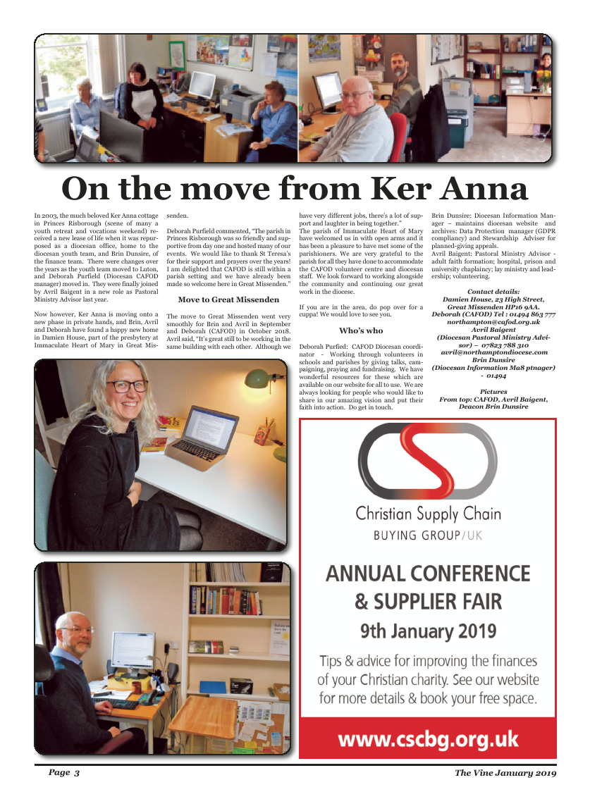 Jan 2019 edition of the The Vine - Northampton - Page 