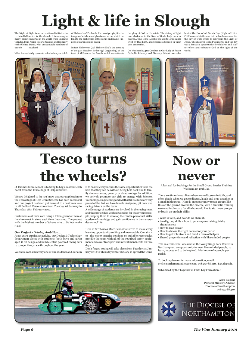 Jan 2019 edition of the The Vine - Northampton - Page 