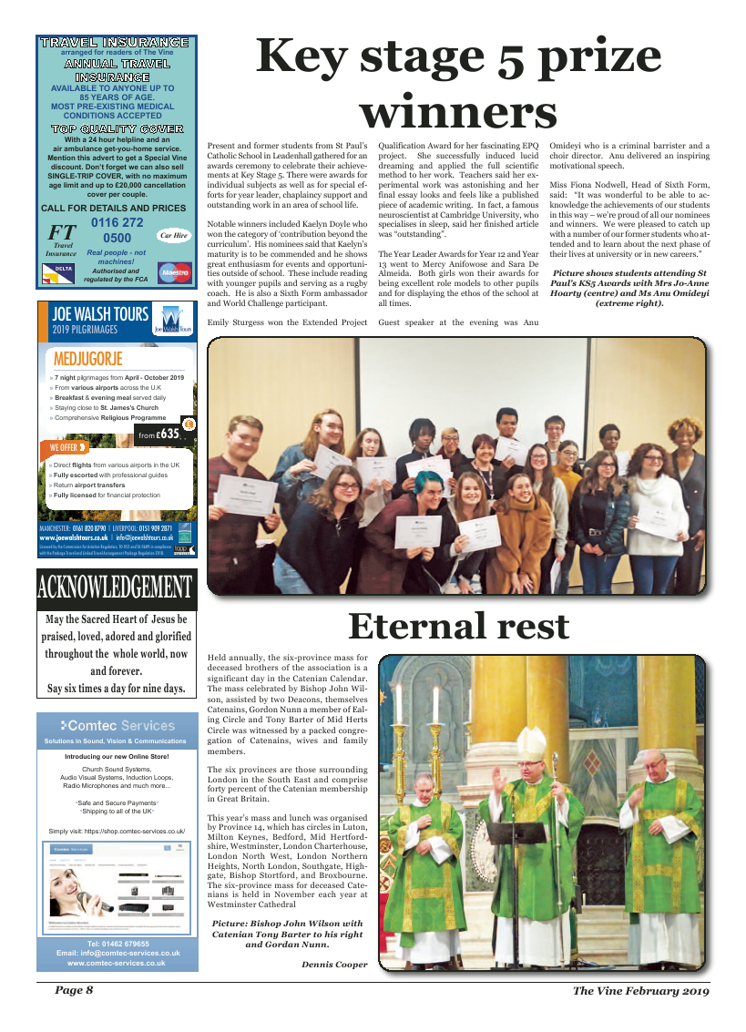 Feb 2019 edition of the The Vine - Northampton - Page 