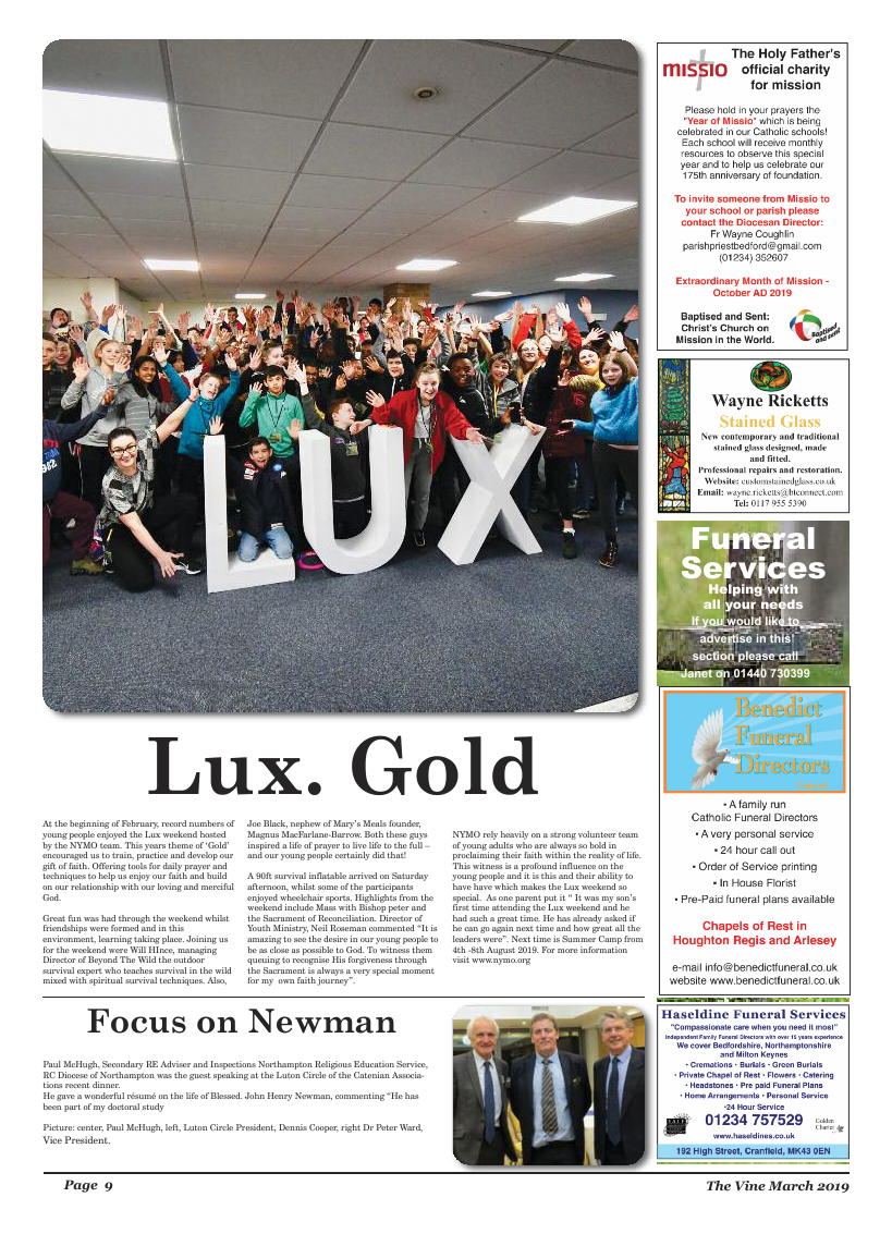 Mar 2019 edition of the The Vine - Northampton - Page 