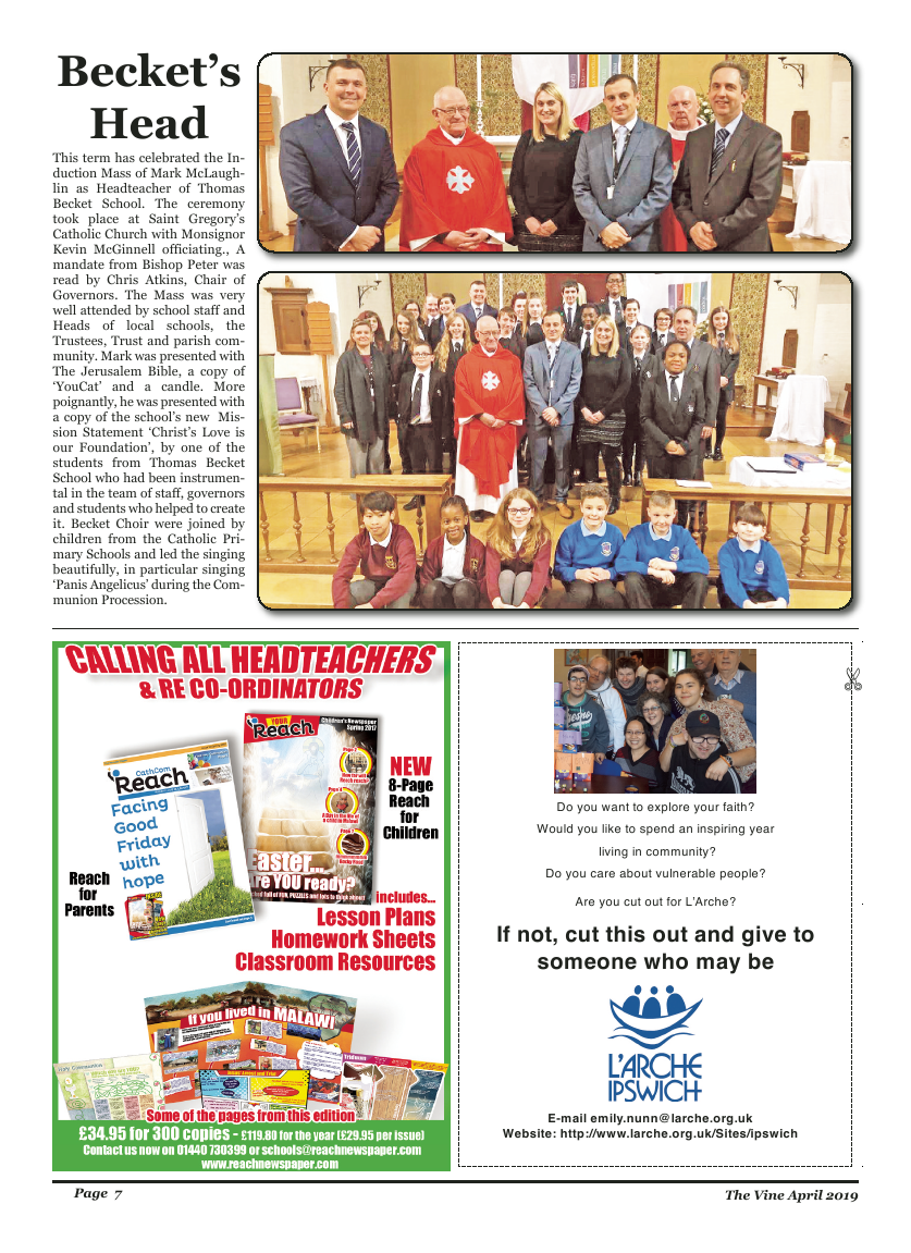 Apr 2019 edition of the The Vine - Northampton - Page 