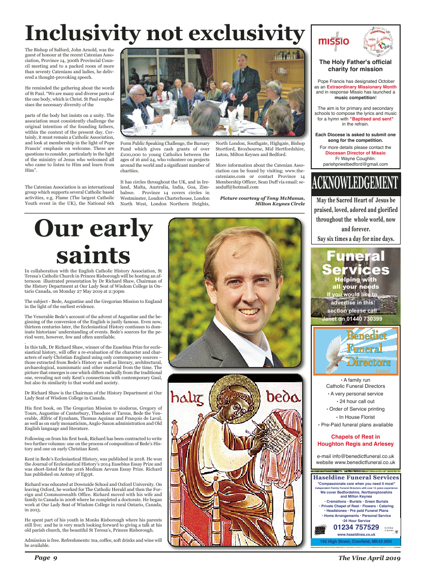 Apr 2019 edition of the The Vine - Northampton - Page 