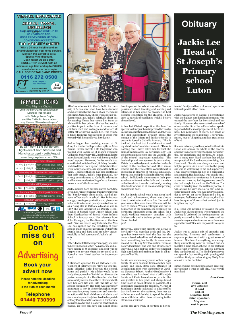 May 2019 edition of the The Vine - Northampton - Page 