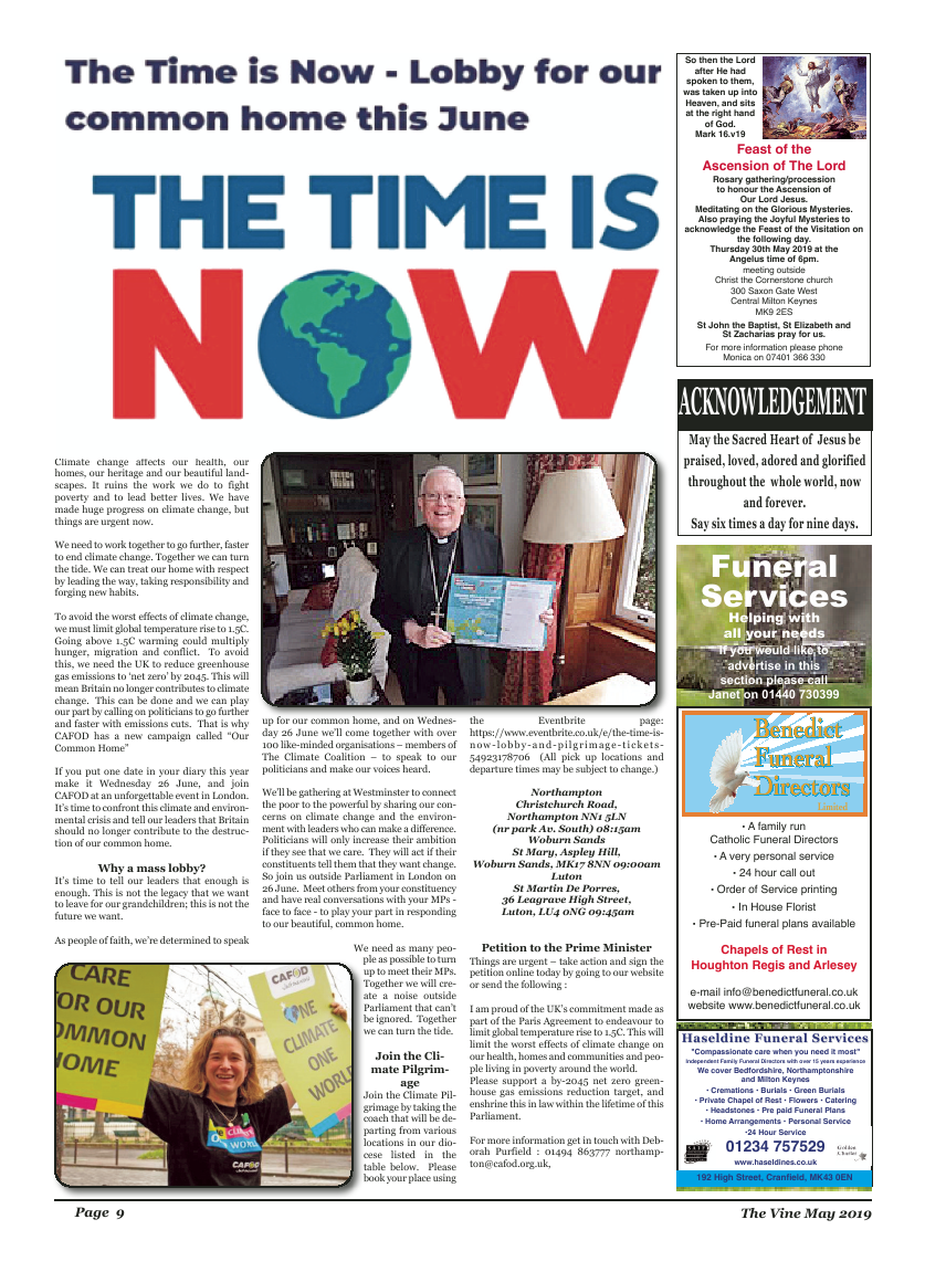 May 2019 edition of the The Vine - Northampton - Page 