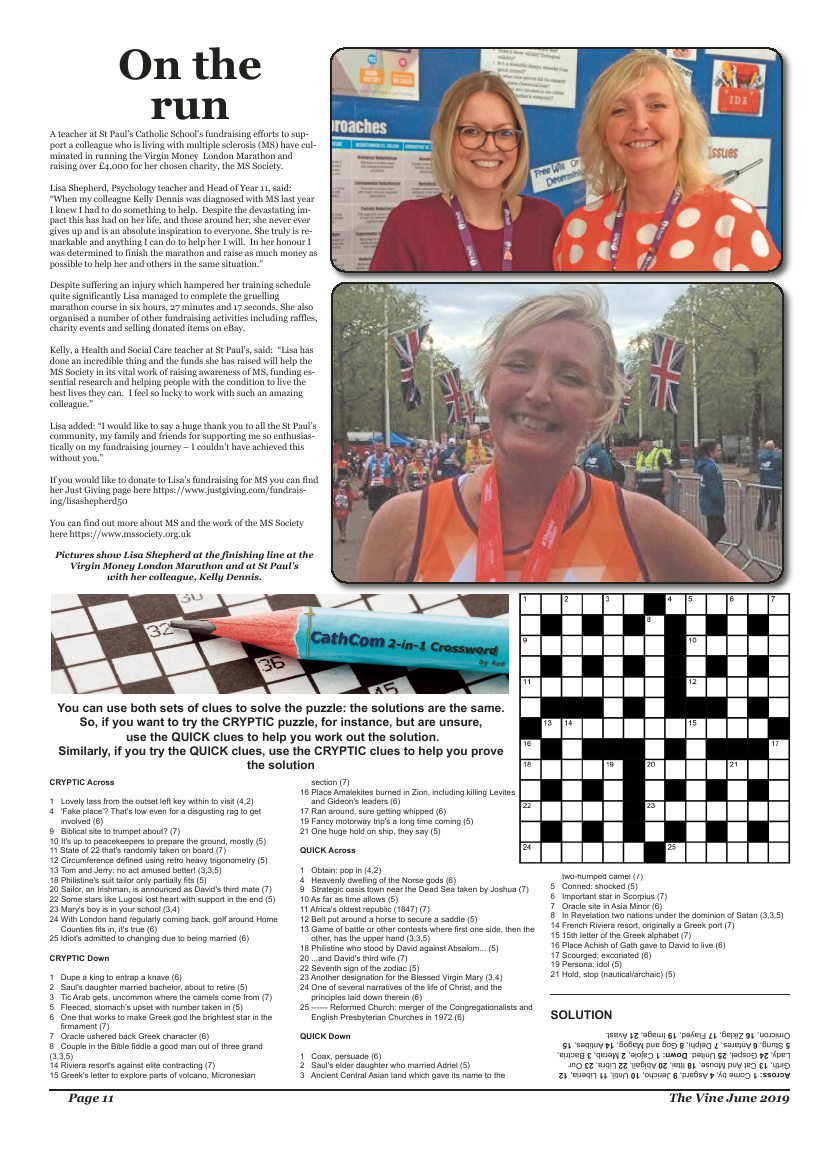 Jun 2019 edition of the The Vine - Northampton - Page 