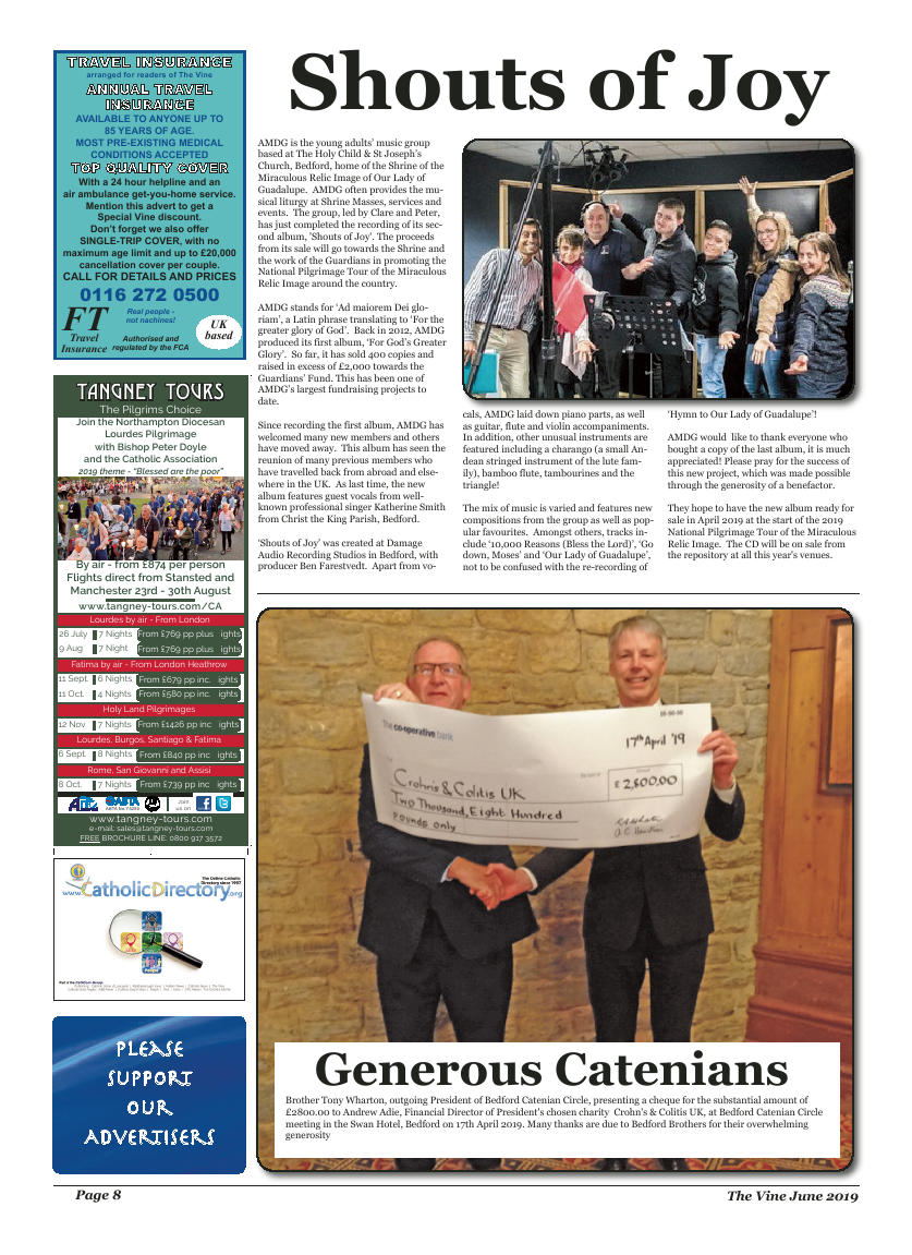 Jun 2019 edition of the The Vine - Northampton - Page 