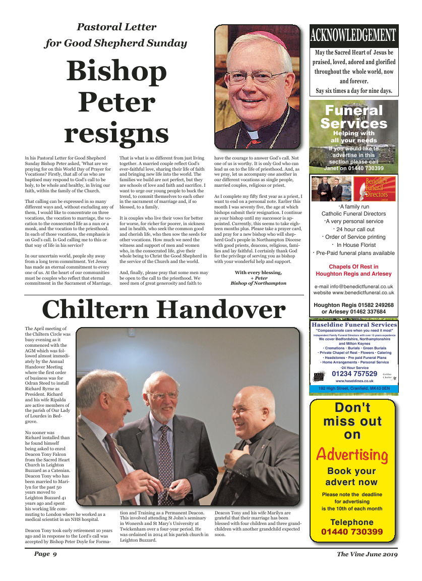 Jun 2019 edition of the The Vine - Northampton - Page 