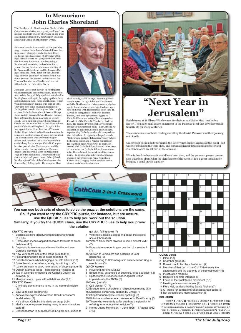 Jul 2019 edition of the The Vine - Northampton - Page 