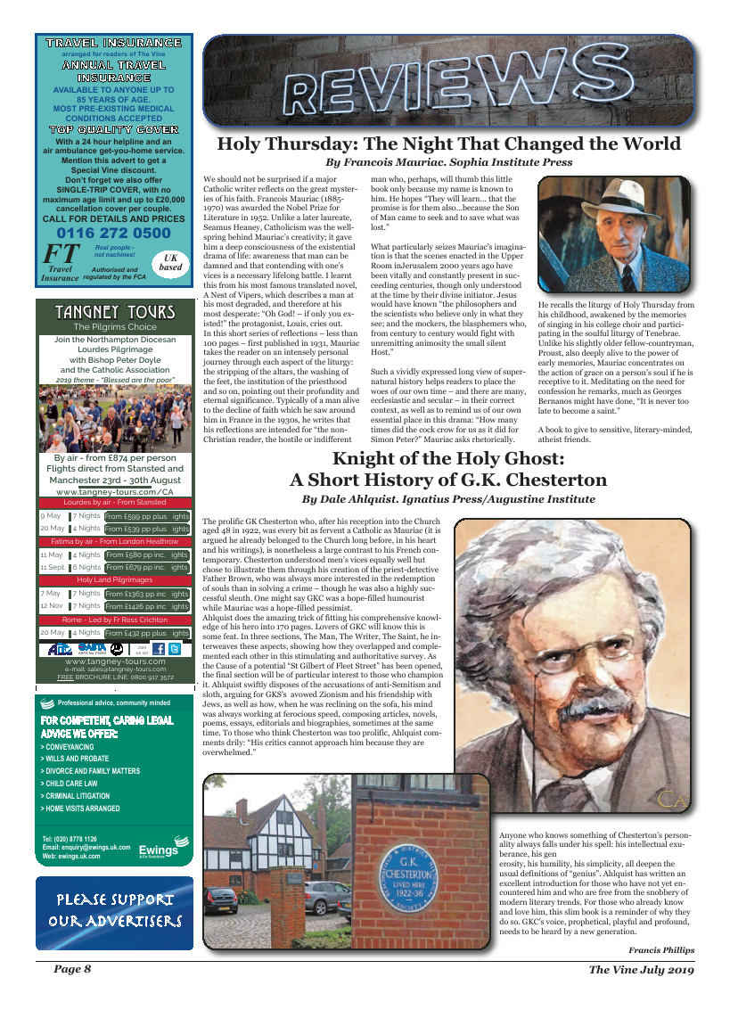 Jul 2019 edition of the The Vine - Northampton - Page 