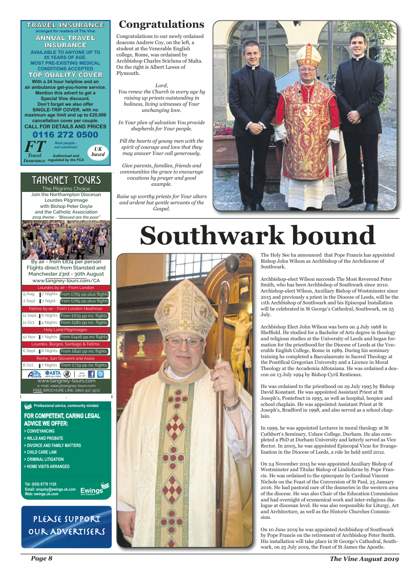 Aug 2019 edition of the The Vine - Northampton - Page 