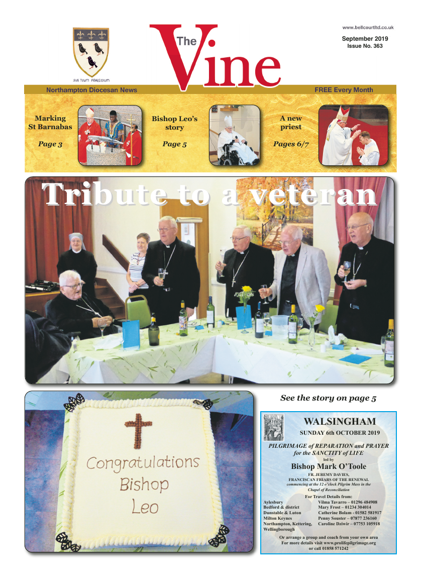 Sept 2019 edition of the The Vine - Northampton - Page 