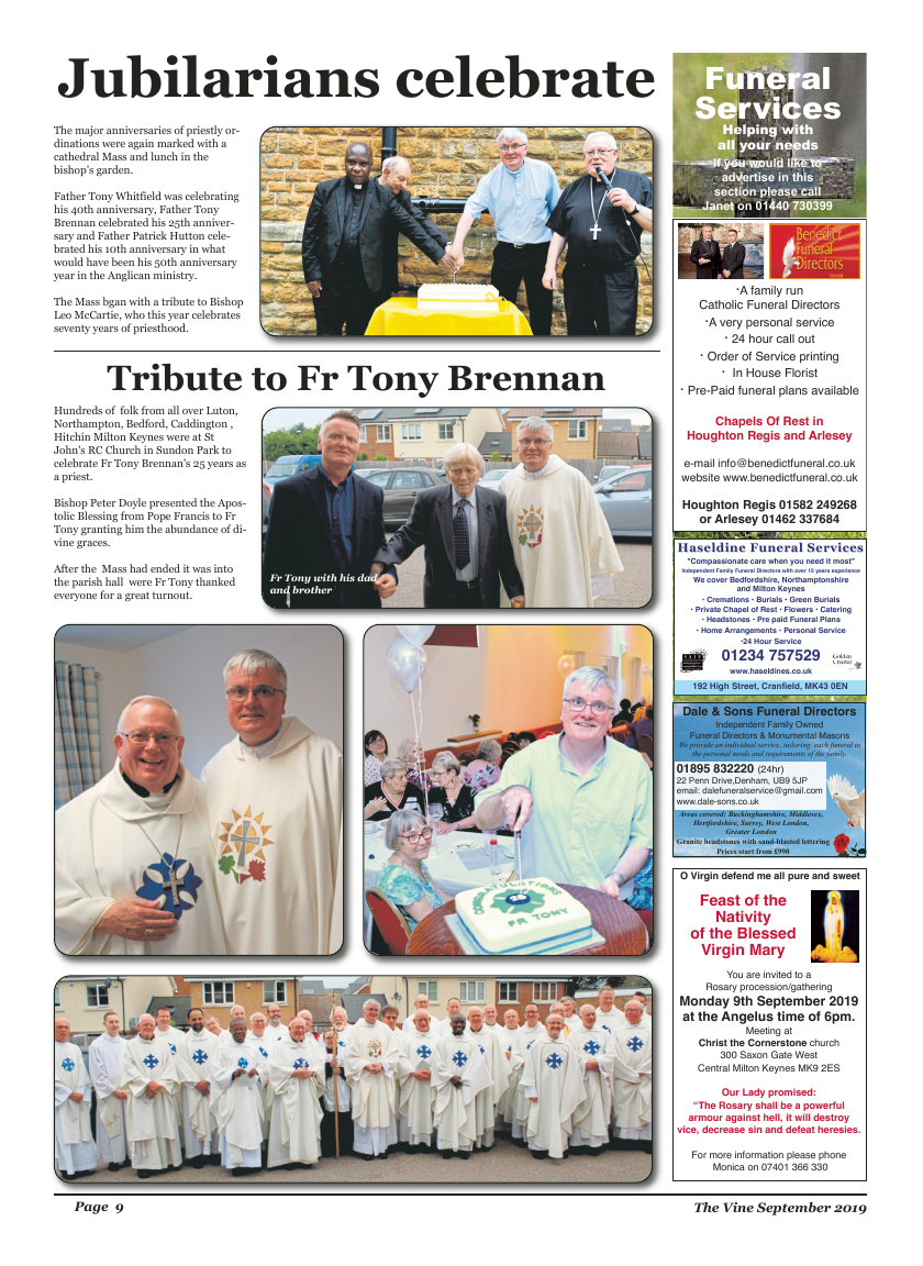 Sept 2019 edition of the The Vine - Northampton - Page 