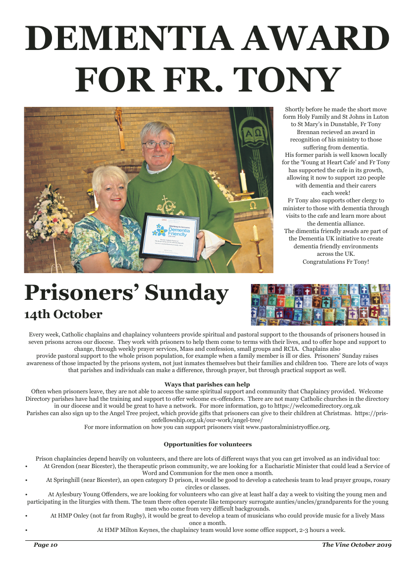 Oct 2019 edition of the The Vine - Northampton - Page 
