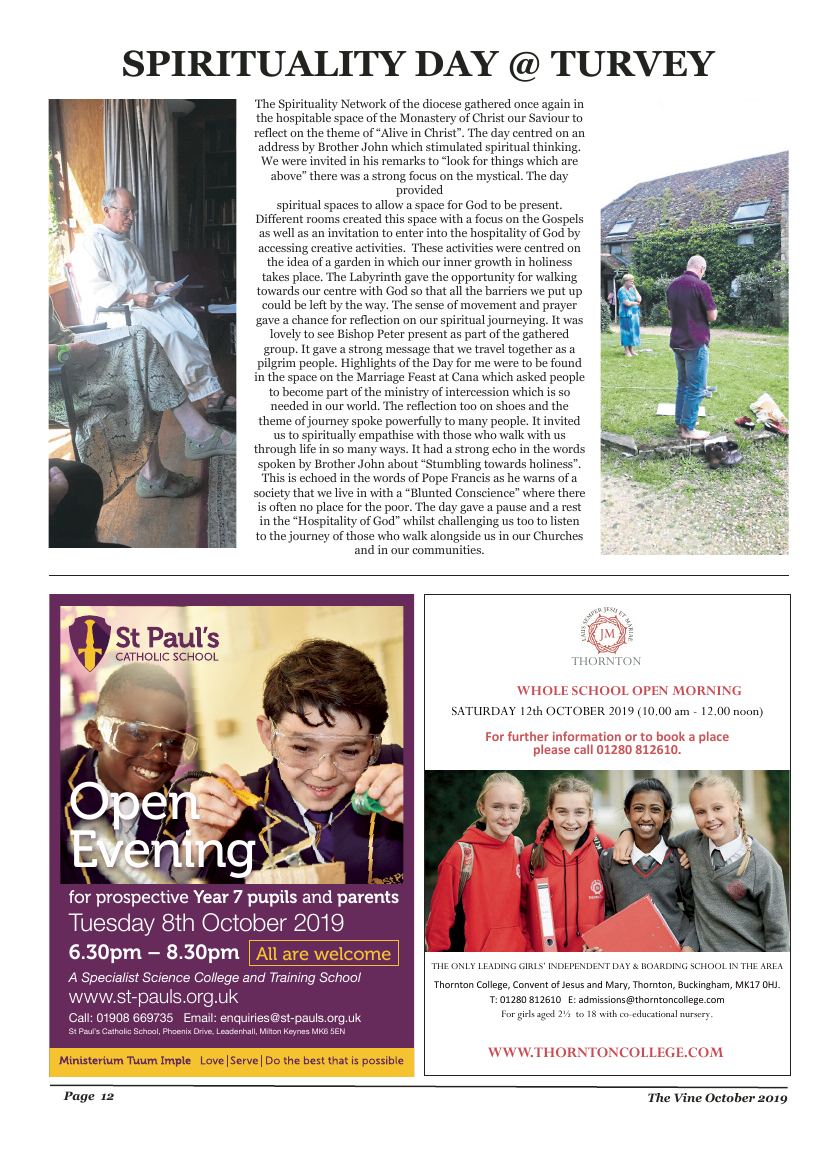 Oct 2019 edition of the The Vine - Northampton - Page 