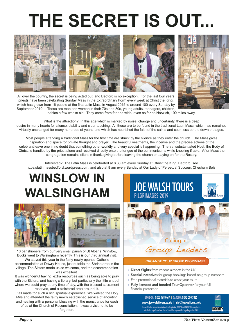 Nov 2019 edition of the The Vine - Northampton - Page 