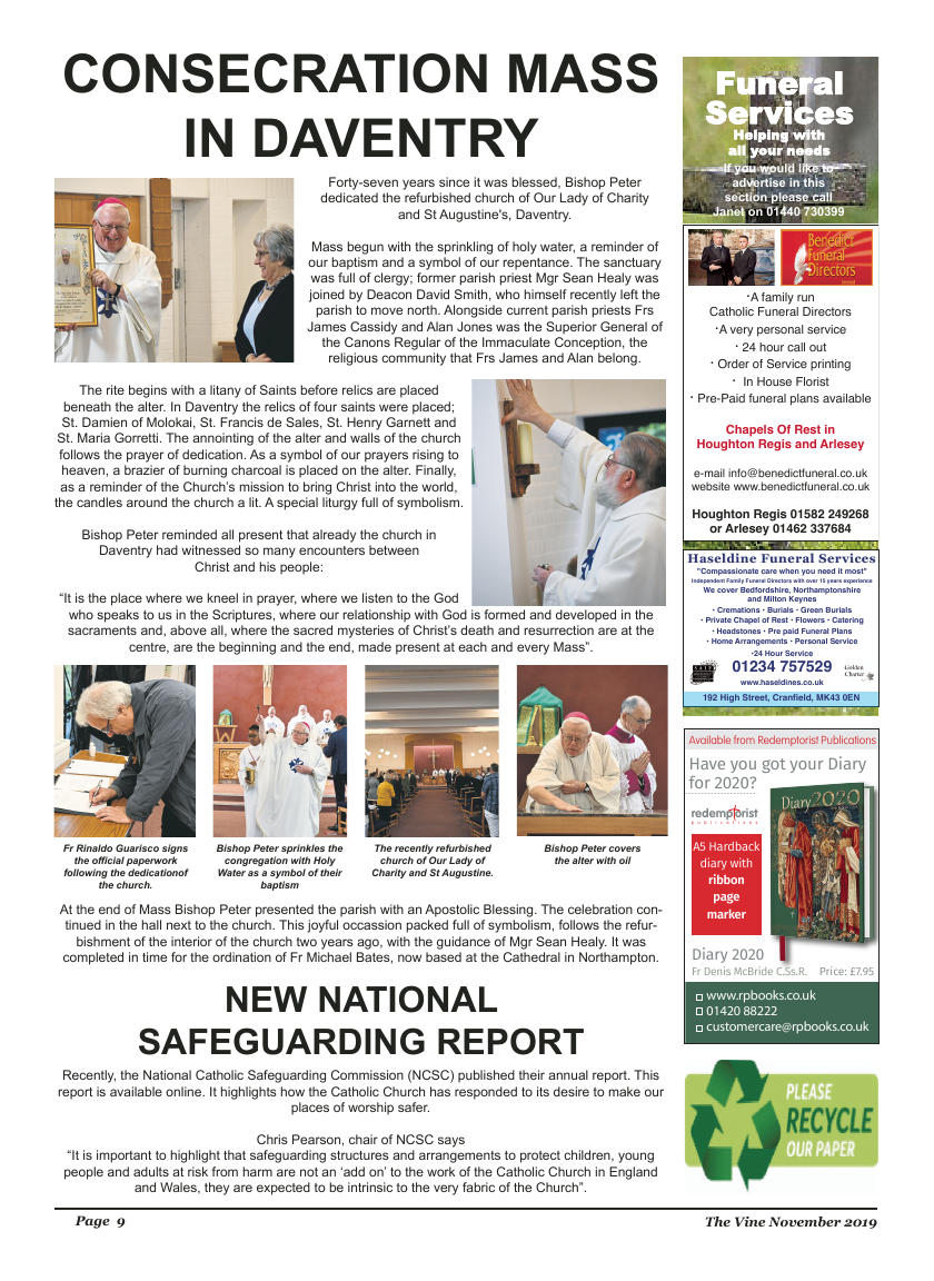 Nov 2019 edition of the The Vine - Northampton - Page 