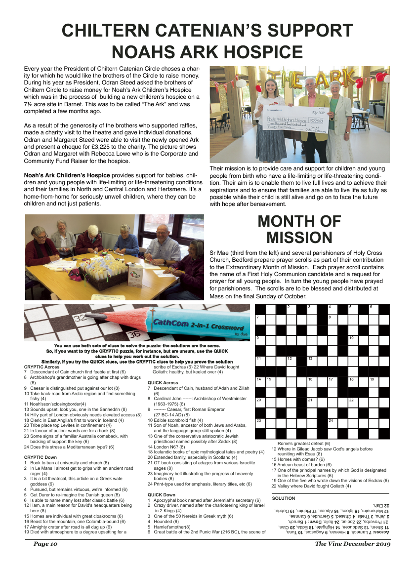 Dec 2019 edition of the The Vine - Northampton - Page 