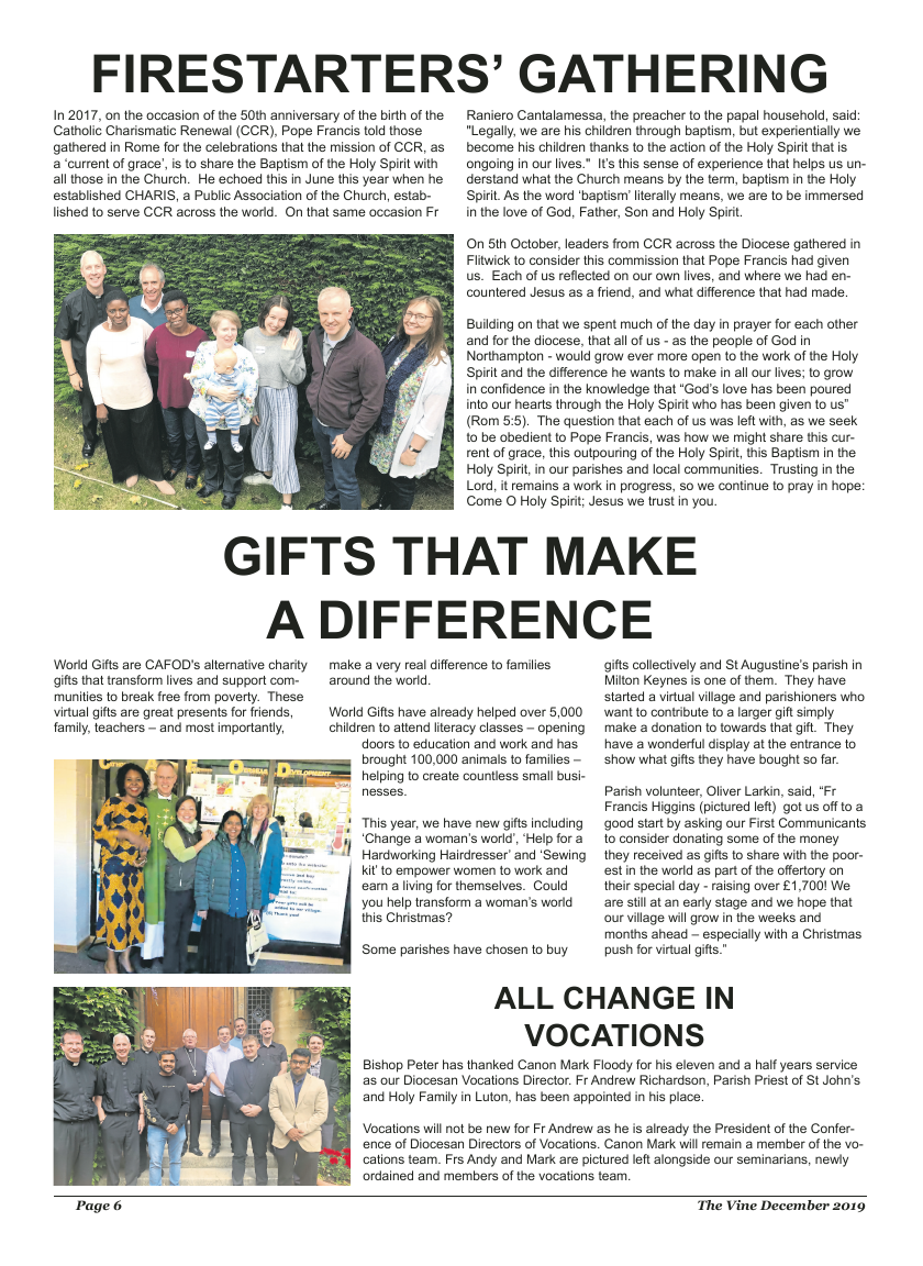 Dec 2019 edition of the The Vine - Northampton - Page 