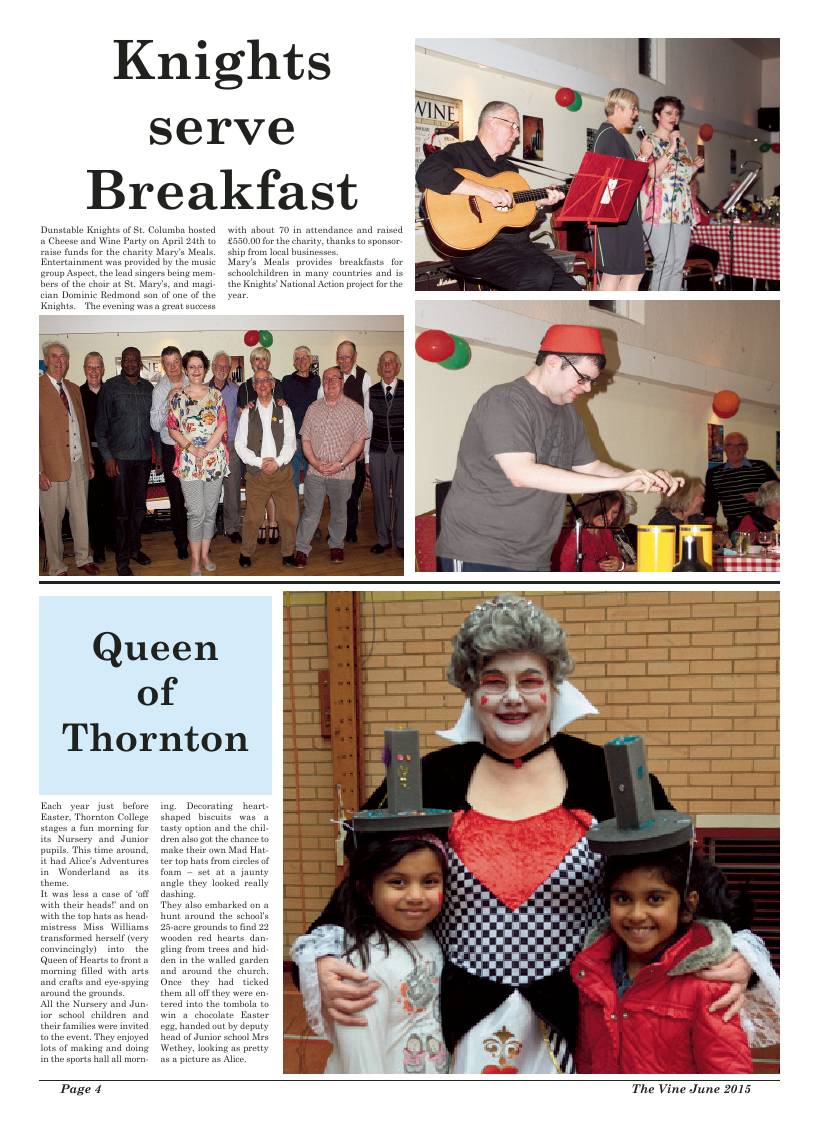 Jun 2015 edition of the The Vine - Northampton