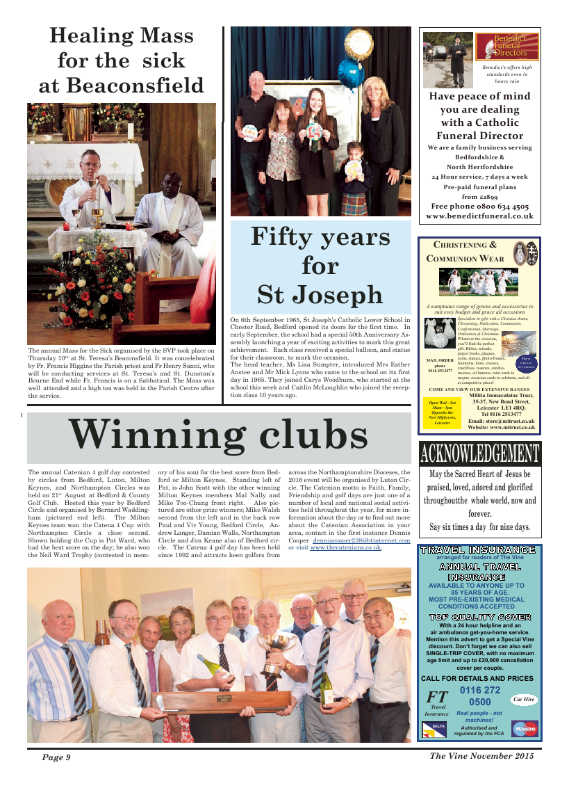 Nov 2015 edition of the The Vine - Northampton