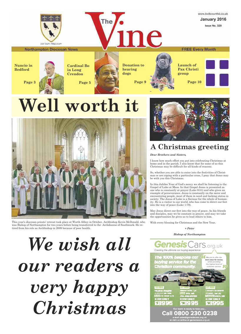 Jan 2016 edition of the The Vine - Northampton - Page 