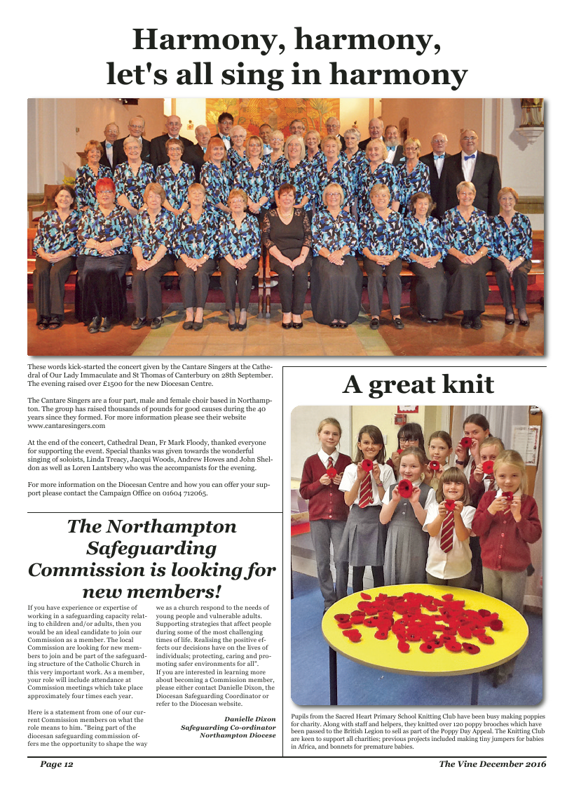 Dec 2016 edition of the The Vine - Northampton - Page 