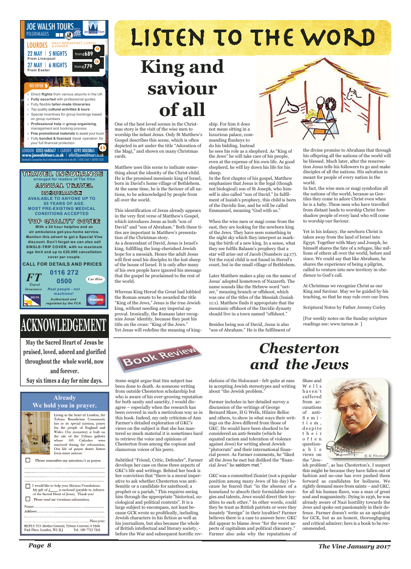 Jan 2017 edition of the The Vine - Northampton - Page 