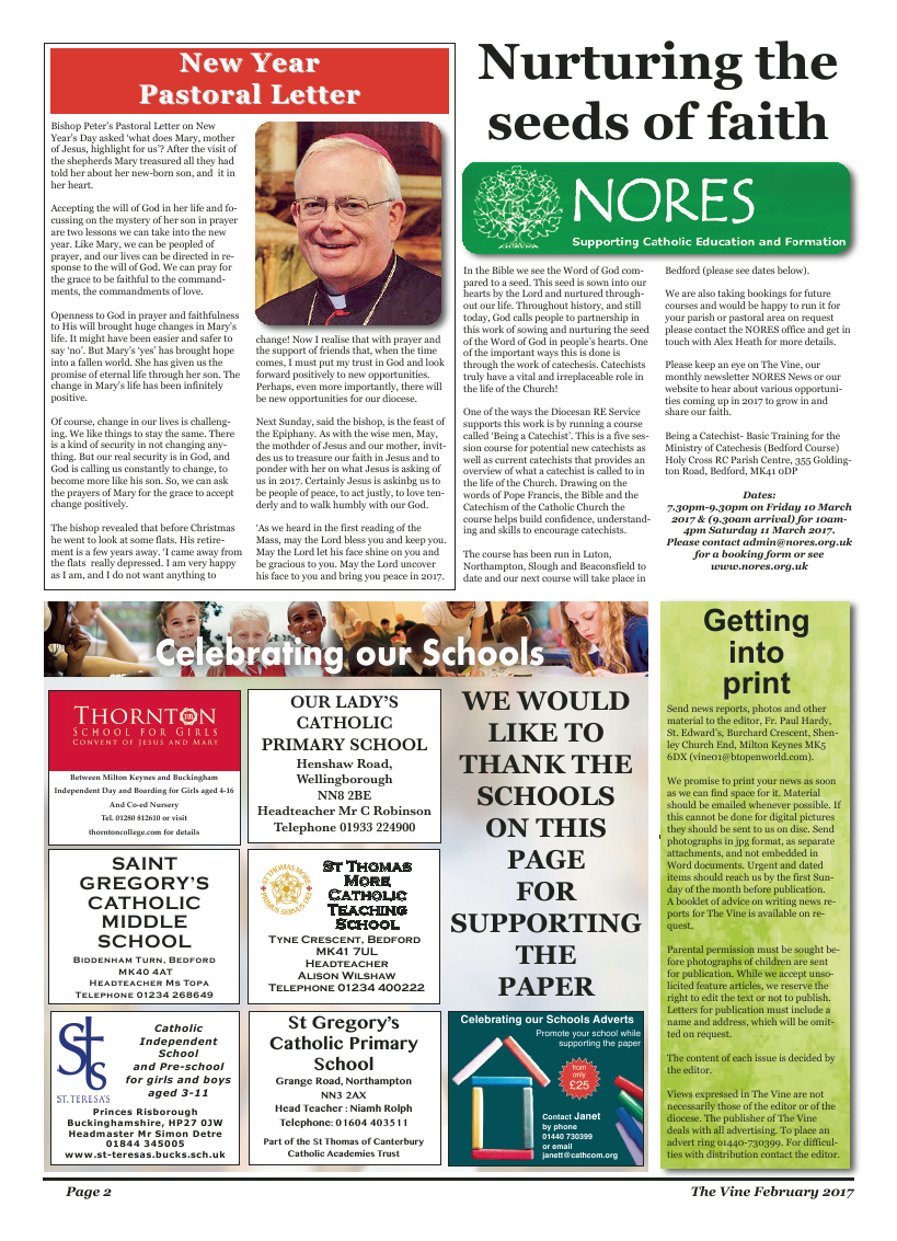 Feb 2017 edition of the The Vine - Northampton - Page 