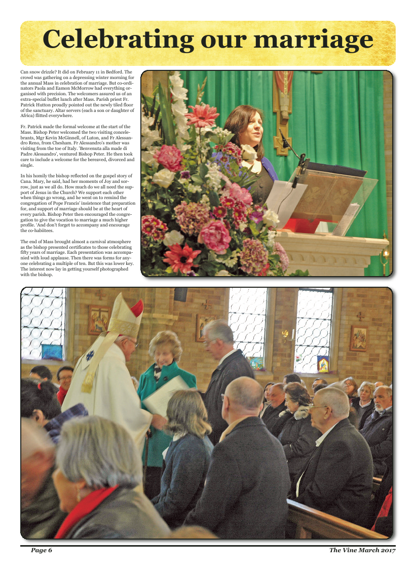 Mar 2017 edition of the The Vine - Northampton - Page 
