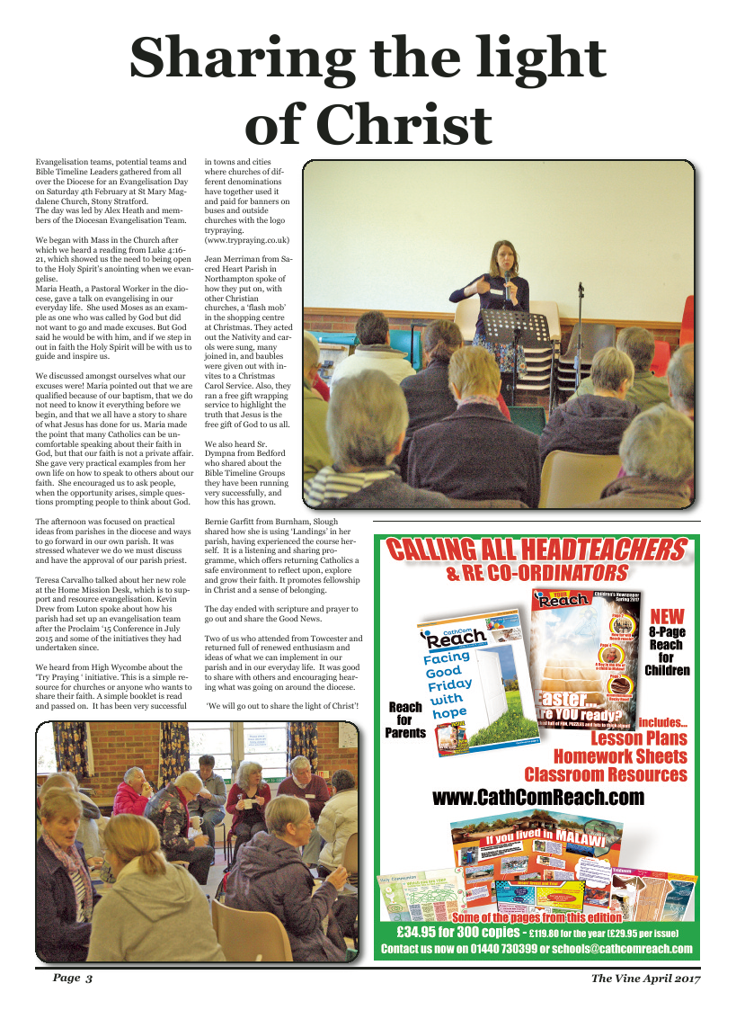 Apr 2017 edition of the The Vine - Northampton - Page 