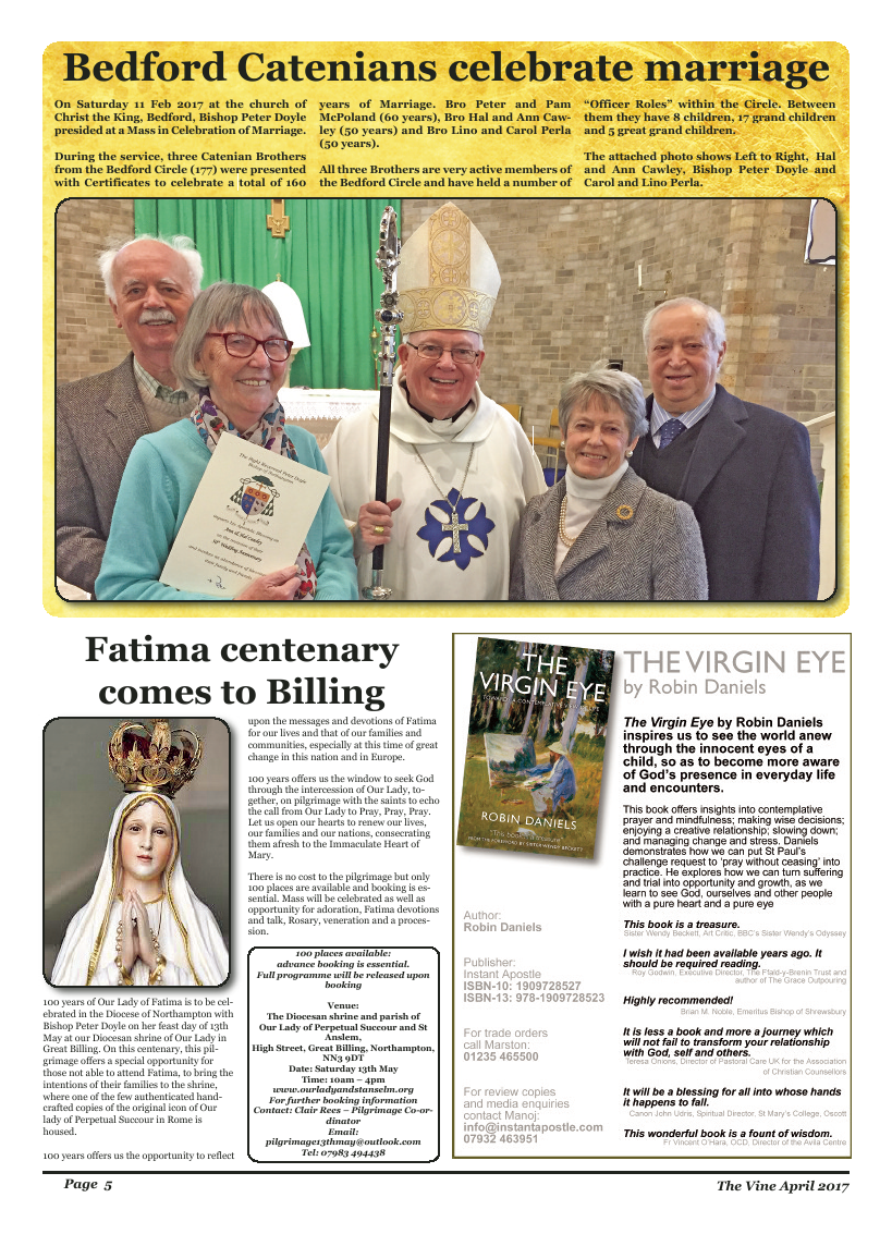 Apr 2017 edition of the The Vine - Northampton - Page 