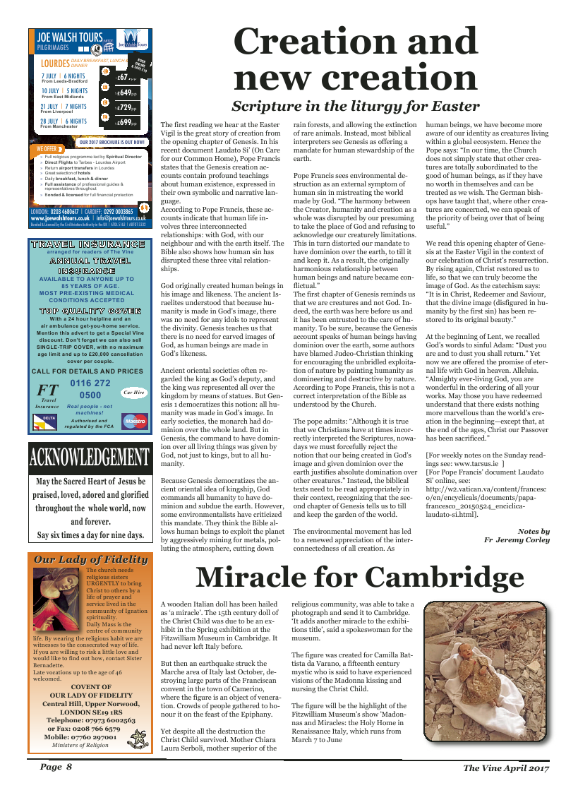 Apr 2017 edition of the The Vine - Northampton - Page 