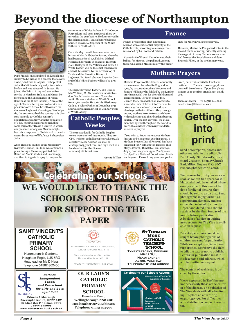 Jun 2017 edition of the The Vine - Northampton - Page 