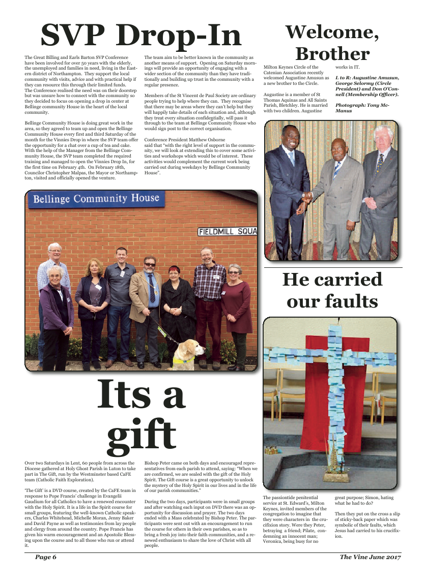 Jun 2017 edition of the The Vine - Northampton - Page 