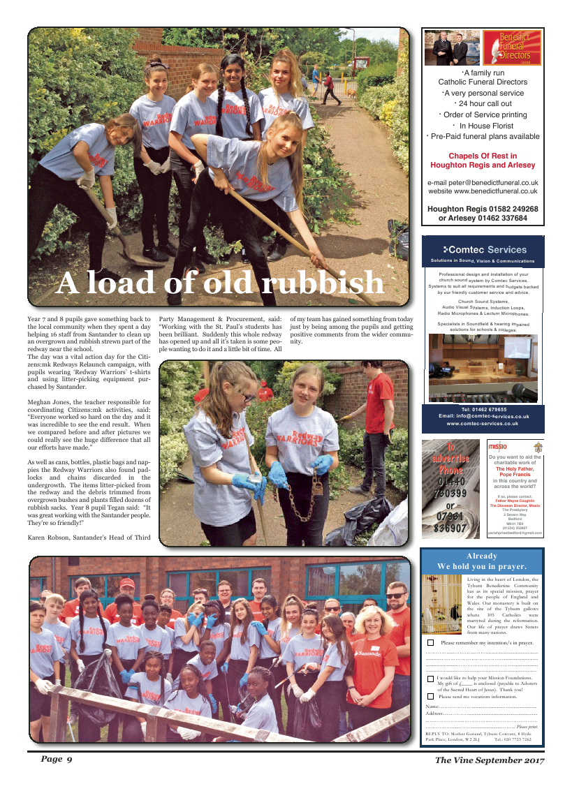 Sept 2017 edition of the The Vine - Northampton - Page 