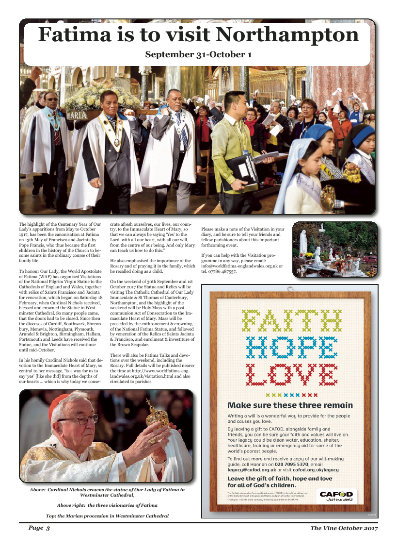 Oct 2017 edition of the The Vine - Northampton - Page 