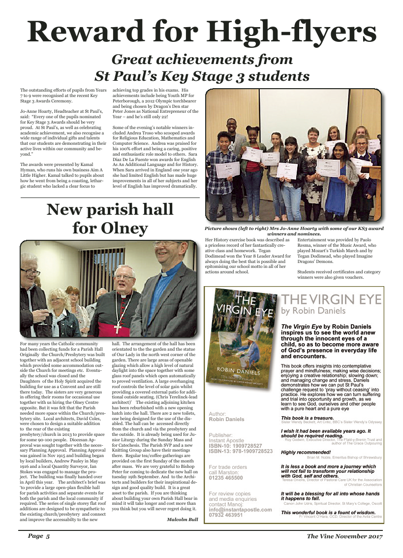 Nov 2017 edition of the The Vine - Northampton - Page 