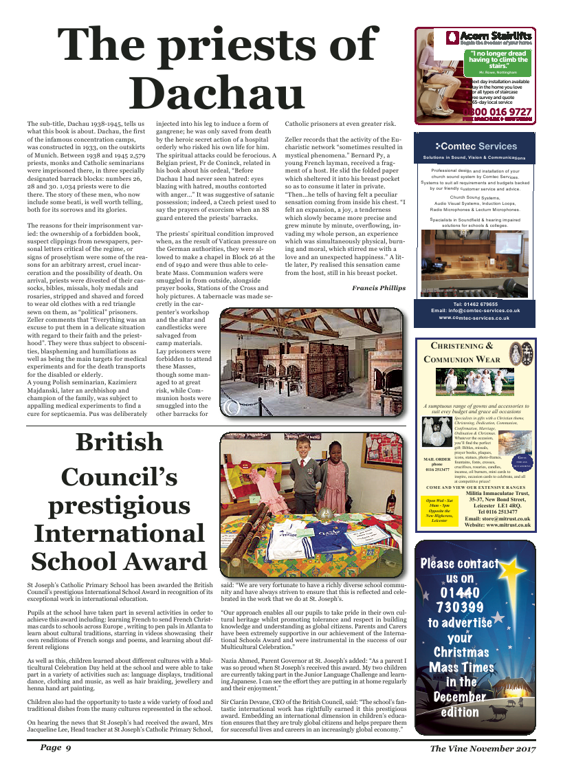 Nov 2017 edition of the The Vine - Northampton - Page 