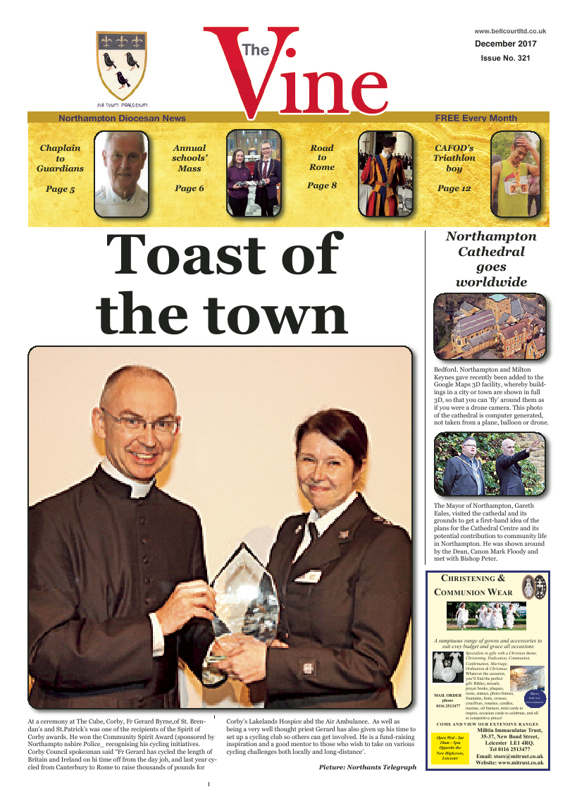Dec 2017 edition of the The Vine - Northampton - Page 