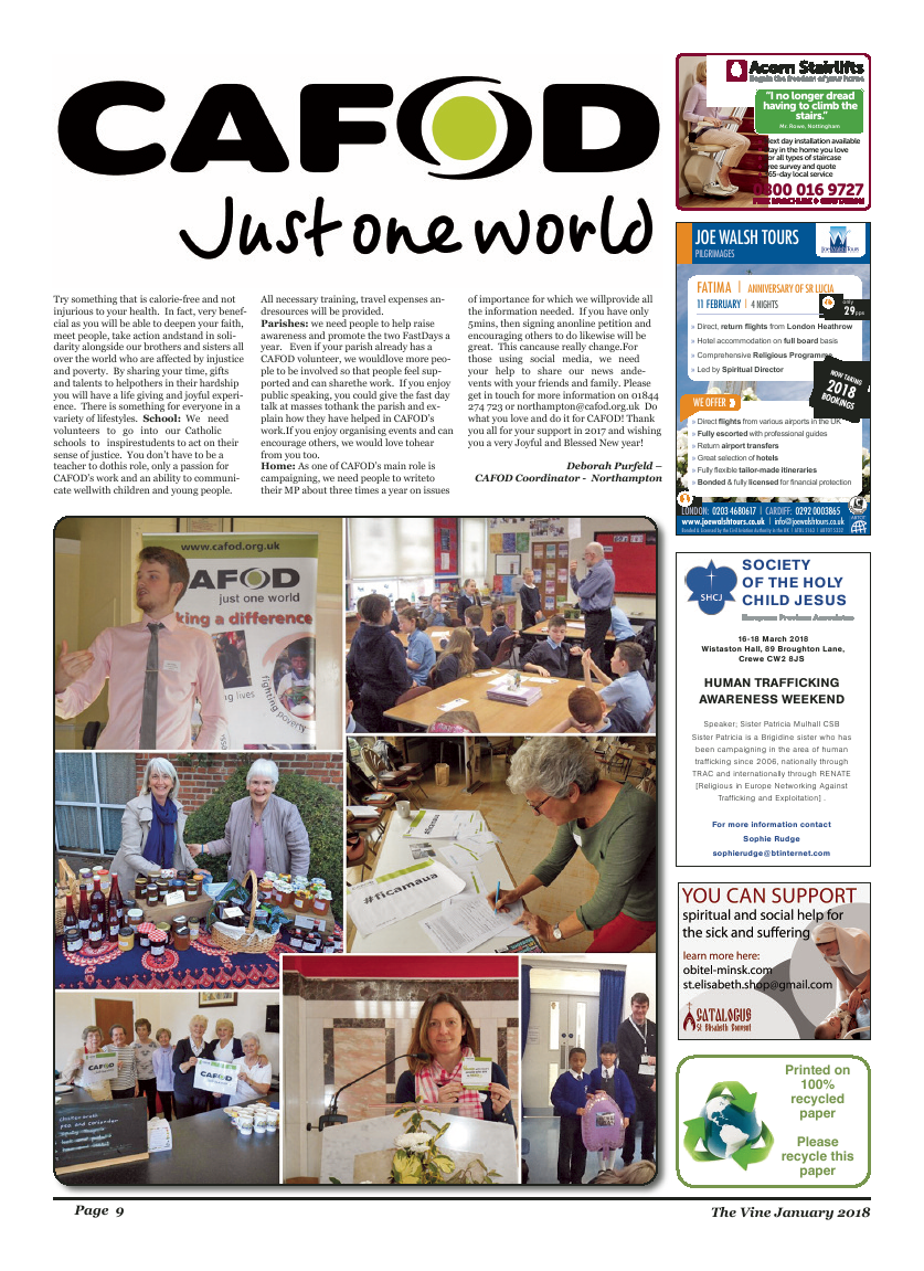 Jan 2018 edition of the The Vine - Northampton - Page 