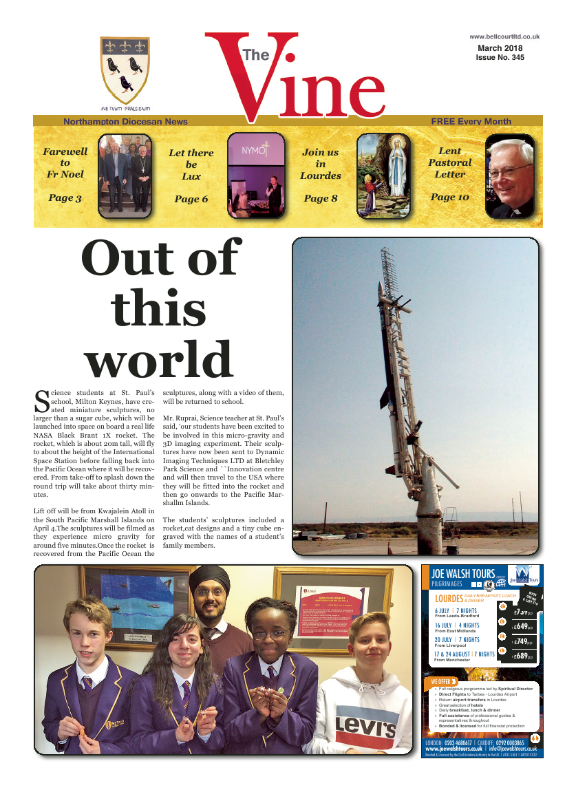 Mar 2018 edition of the The Vine - Northampton - Page 