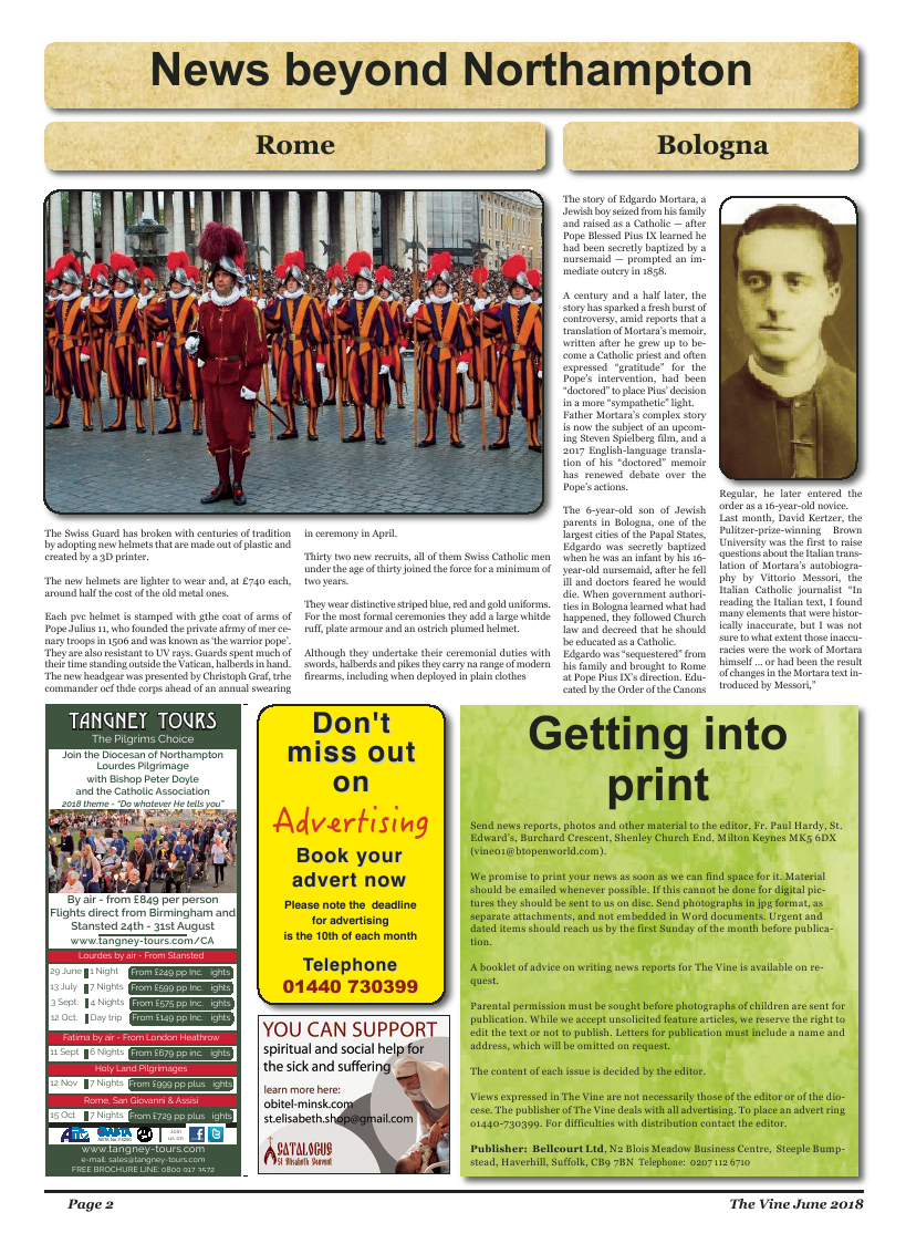 Jun 2018 edition of the The Vine - Northampton - Page 