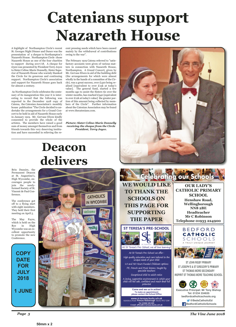 Jun 2018 edition of the The Vine - Northampton - Page 