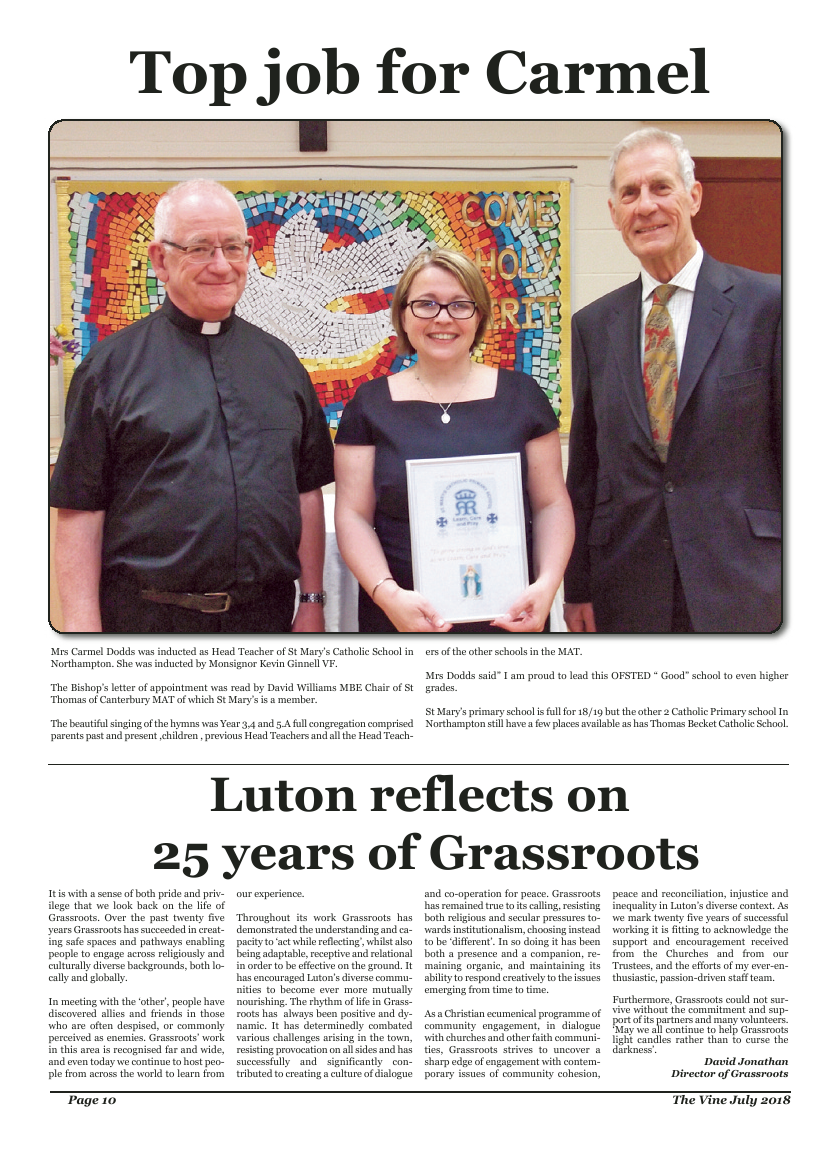 Jul 2018 edition of the The Vine - Northampton - Page 